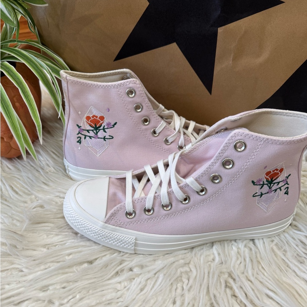 New🌿Converse Chuck Taylor All Star Embroidered Crystals